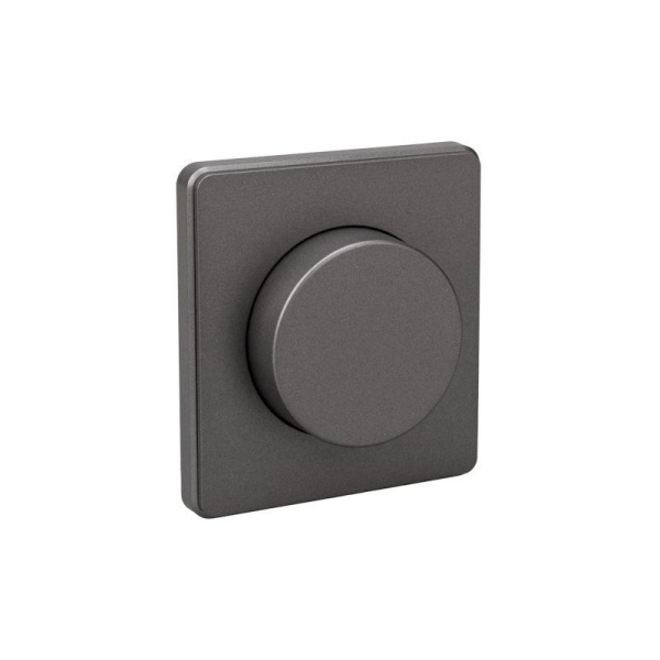 Светорегулятор ROUND (диммер) 300Вт с/у титан KRANZ