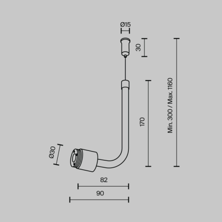 Заглушка Maytoni Technical CA024PL-B