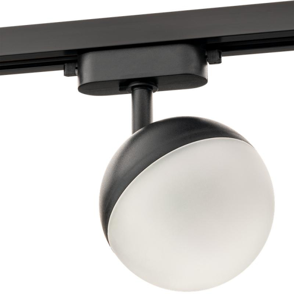 Светильник трековый ARTLINE поворотный шар 100х100х75мм GX53 230В пластик 4кв.м черн. Ritter 59926 9