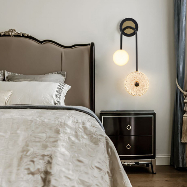 Бра Arte Milano 279169/2B BK/GD