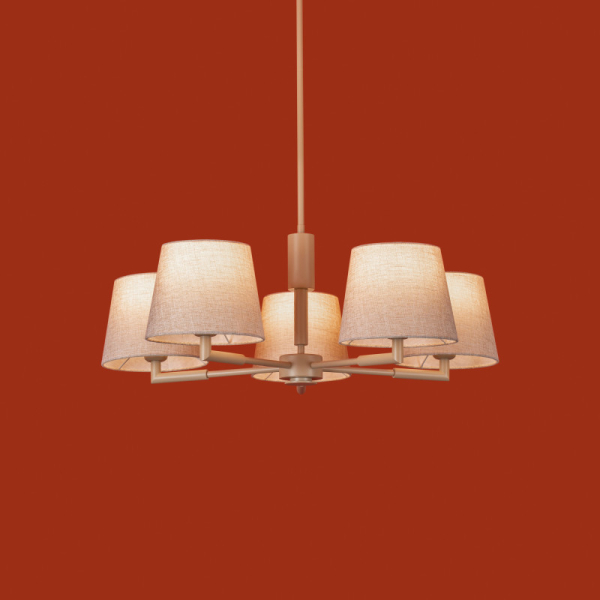 Люстра на штанге Freya FR2057PL-05BG