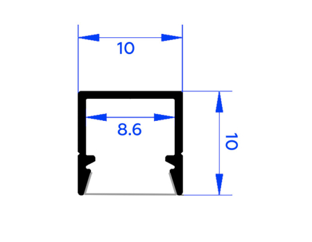 Профиль Ambrella Light GP1650BK