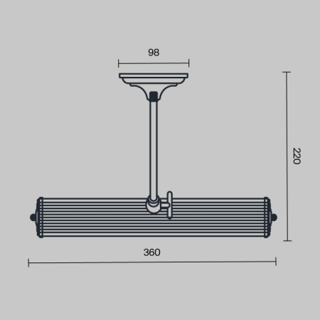 Светильник для картин Maytoni PIC118-22-R
