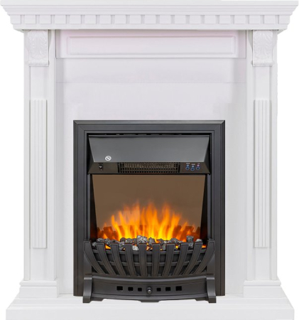 Royal Flame Каминокомплект Orlean - Белый с очагом Aspen Black