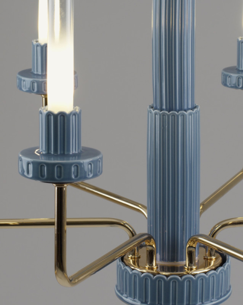 Люстра на штанге Moderli V11692-PL