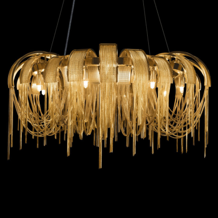 Подвесная люстра LOFT IT 10404/800 GD