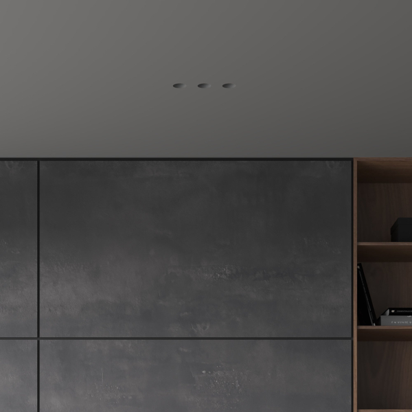 QUASAR 55 TRIO Встраиваемый потолочный гипсовый светильник