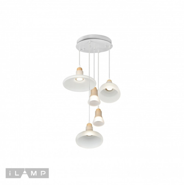 Подвесной светильник iLamp AP9006-5 WH