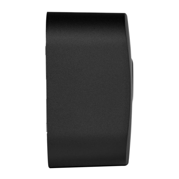 Розетка телевизионная TV 1-м ОП Quteo IP20 с топологией "звезда" черн. матов. IEK 782478