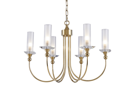 Подвесная люстра Newport 4586/С gold