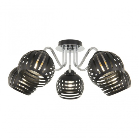 Накладная люстра Arte Milano 325107/5 BK.CR