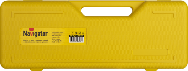 Пресс гидравлический 93 584 NHT-Pg02-A-16-240 АСД 16-240кв.мм NAVIGATOR 93584