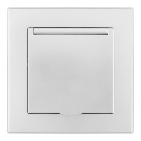 Розетка Arte Milano SET06-1-41-1 silver