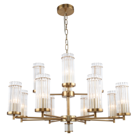 Люстра Dolly 2074-312 12хE14 40Вт классика Rivoli Б0055537