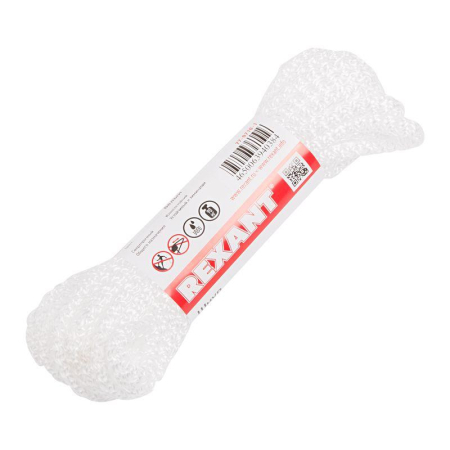 Шнур 7мм 10м бел. Rexant 77-0710-1