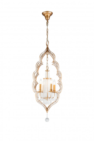 Подвесная люстра Lucia Tucci tenerezza 5490.4 gold