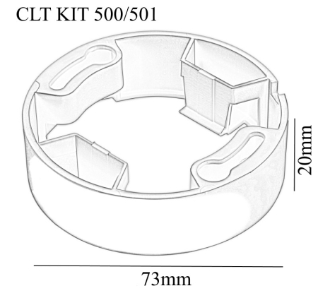 База накладная Crystal Lux CLT KIT 500/501