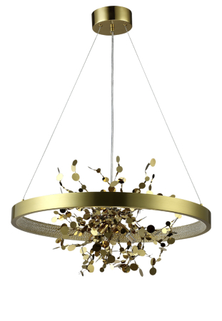 Crystal Lux Люстра Crystal Lux GARDEN SPLED+3 D600 GOLD