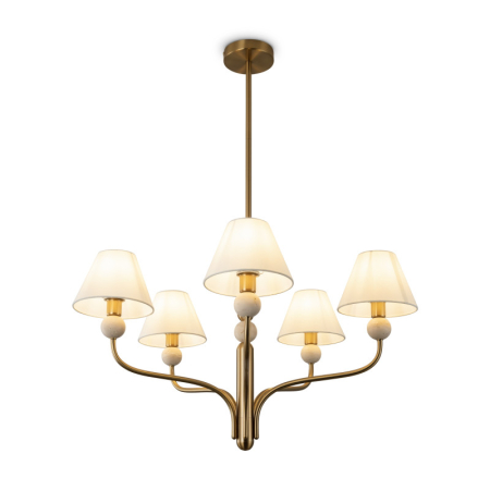 Люстра на штанге Freya FR2058PL-05BS