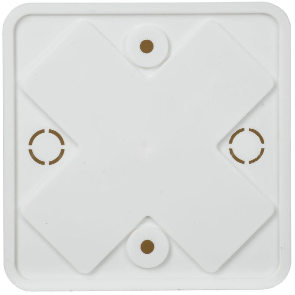 Коробка распаячная ОП 75х75х28 IP20 КМ41216-01 (6 клем. 6кв.мм) бел. IEK UKO10-075-075-028-K01