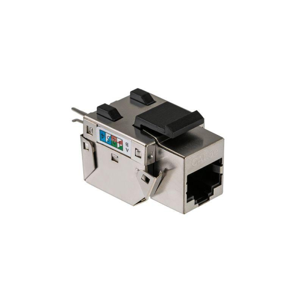 Модуль Keystone Jack RJ-45(8P8C), FTP экранированный, CAT 5e, тип 90 градусов REXANT PRO