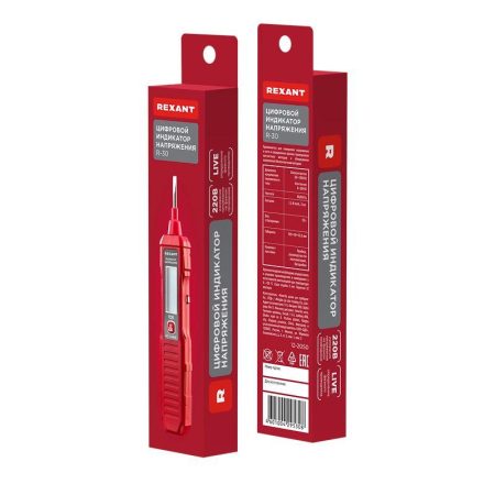 Индикатор напряжения цифровой R-30 REXANT