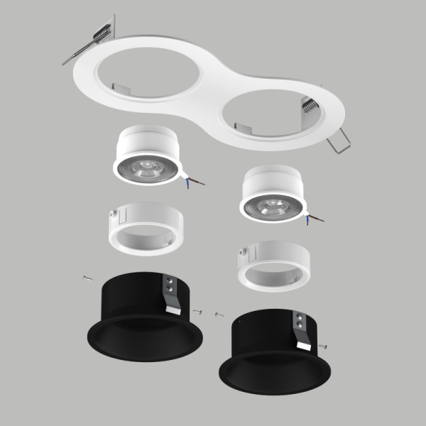 Встраиваемый светильник Lightstar D6260707WMOD