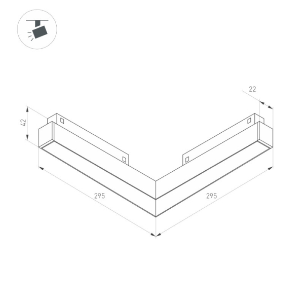 Светильник на шине Arlight 060731