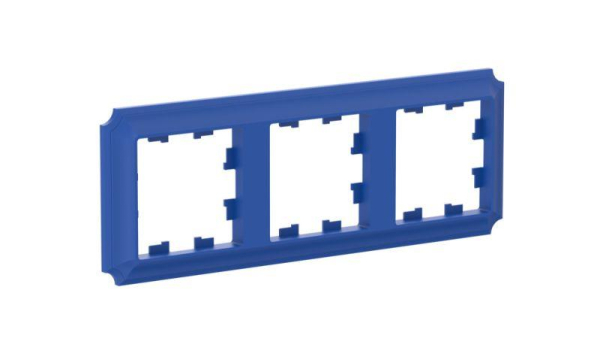 Рамка 3-м AtlasDesign Antique универс. аквамарин SE ATN101103