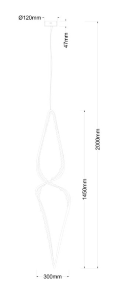 Подвесной светильник Fluorite FL1159-1P3