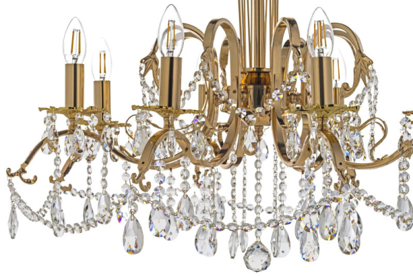 Подвесная люстра Dio D'arte Alessandria E 1.1.8.600 G