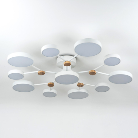 Люстра на штанге LED4U L3201-960 WT