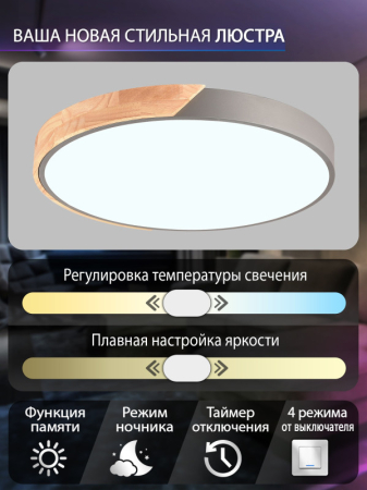 Накладной светильник Natali Kovaltseva LED LAMPS 81184