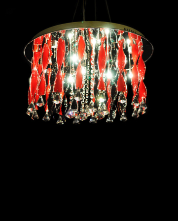 Подвесная люстра Lumina Deco LDC 9040-17 RED