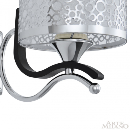 Бра Arte Milano 306787/1W Bk/Ni