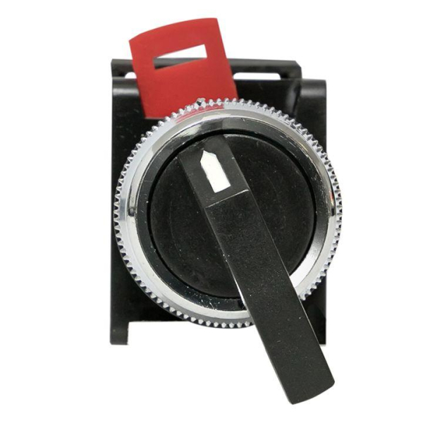 Переключатель  АLСLR-22 3P черн. NO+NC PROxima EKF psw-alc-3p