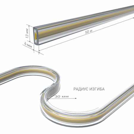 Лента Elektrostandard Лента светодиодная 220V 9,3W 288Led COB IP65 4200