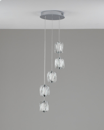 Каскадная люстра Moderli V11718-PL