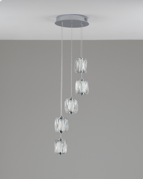 Каскадная люстра Moderli V11718-PL