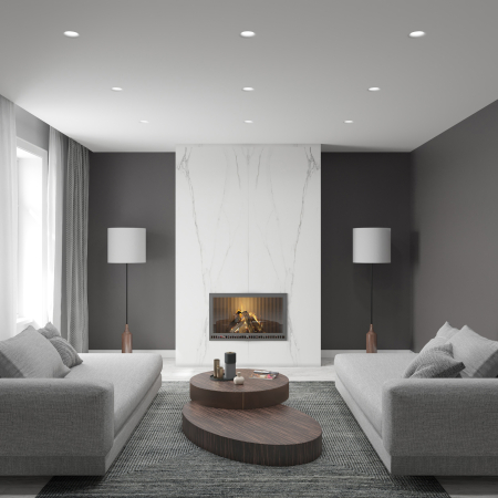 ELEKTRA Встраиваемый потолочный гипсовый светильник