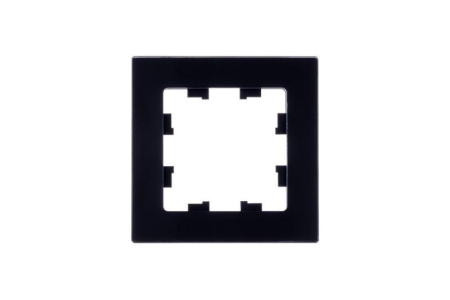 Рамка 1-м AtlasDesign Nature натур. стекло черн. SE ATN361001