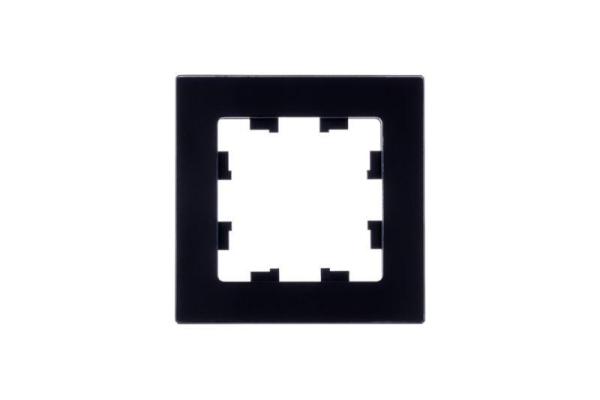 Рамка 1-м AtlasDesign Nature натур. стекло черн. SE ATN361001