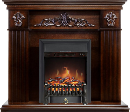 Royal Flame Каминокомплект Provence - Коньяк с очагом Fobos FX Black
