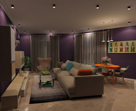 Накладной светильник Denkirs DK4017-BG