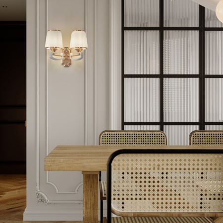 Бра Arte Milano 302457/2W Wh/Gd