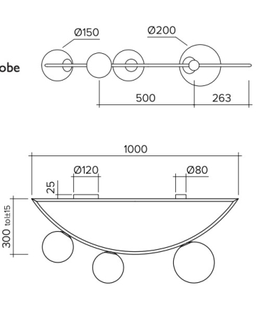 Накладной светильник ImperiumLoft 156107-22