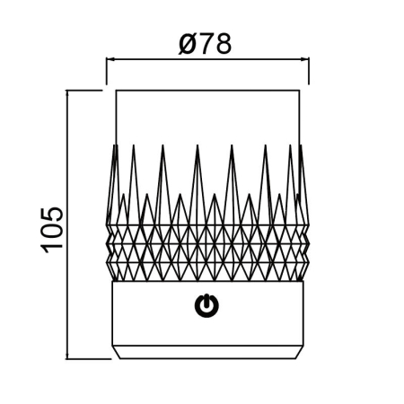 Декоративный светильник Mantra 9084