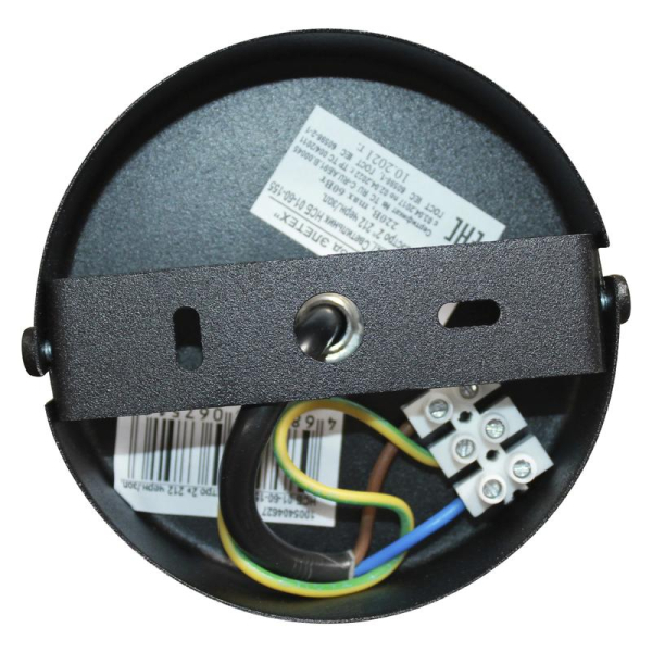 Светильник "Монстера" 211НСБ 01-60-166 Е27 (ИМ) подвесной черн.муар Элетех 1005405158