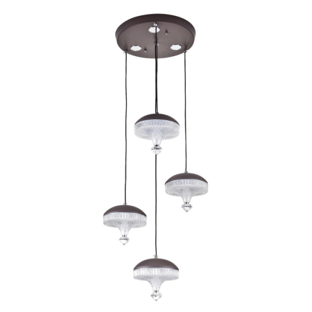 Каскадная люстра LED4U 2067 coffee