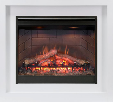 Dimplex Каминокомплект Bronx - Белый с очагом Symphony 26'' DF2608-INT